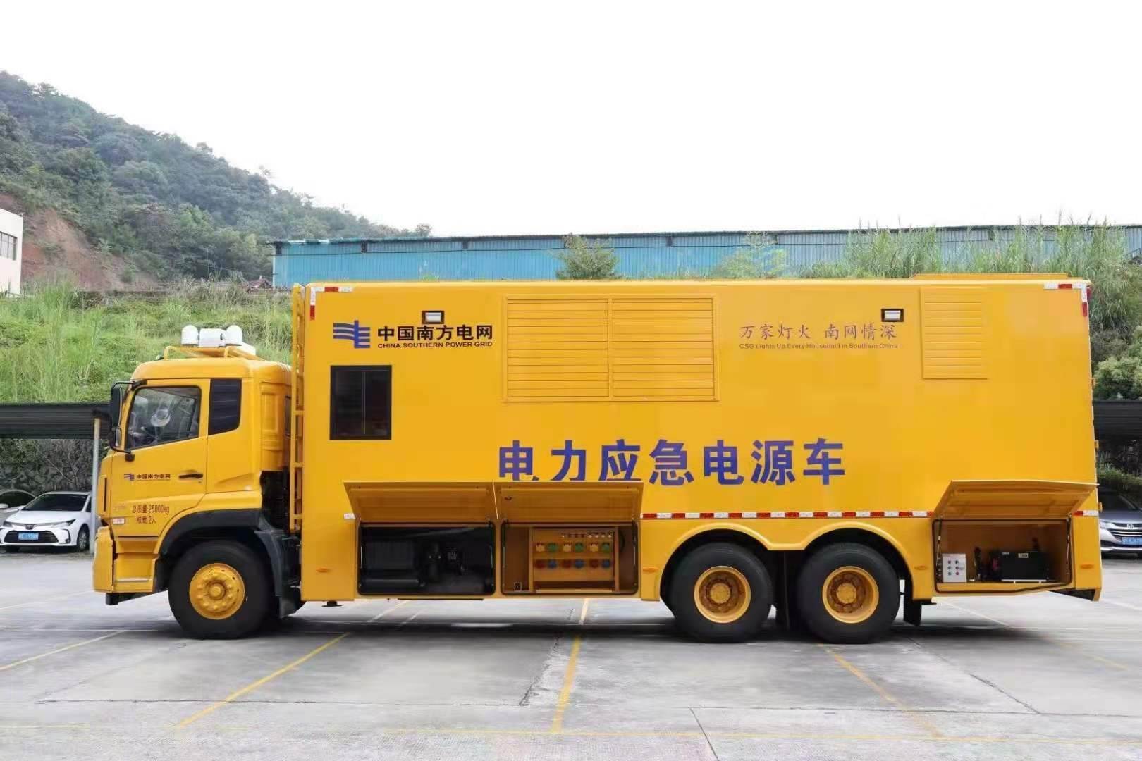 永宁安康大型柴油发电机发电车UPS电源出租租赁